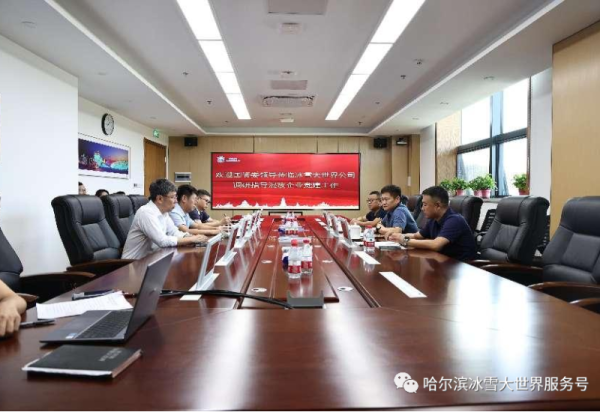 调研督导促提升 砥砺奋进新篇章 国资委领导莅临冰雪大世界公司调研混合所有制企业党建工作