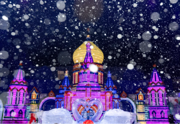 【再登央视】哈尔滨冰雪大世界惊艳亮相2024国庆特别节目