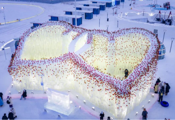 哈尔滨冰雪大世界的这些浪漫打卡点，令你心动的有几个？！