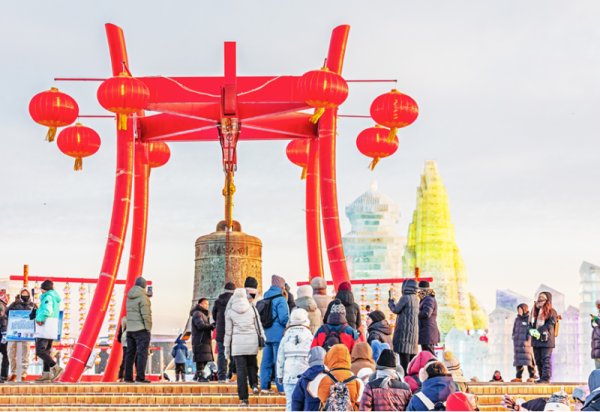 小年宜祈福 哈尔滨冰雪大世界这些打卡点等你来许愿