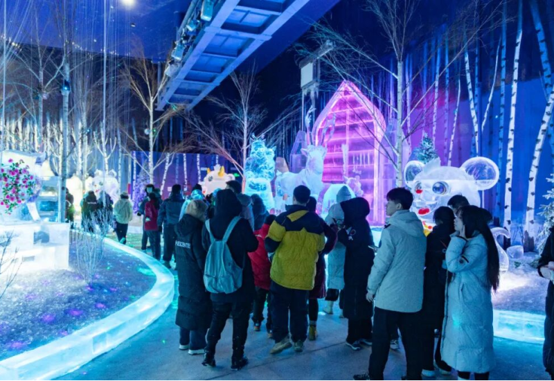 冬天没看够？哈尔滨冰雪大世界接着宠你！