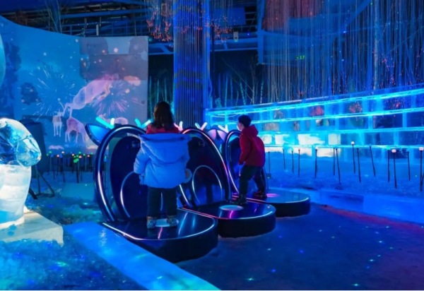 幸运萌狍、同心锁、海洋精灵... 哈尔滨冰雪大世界梦幻冰雪馆邀您打卡奇幻冰雪秘境